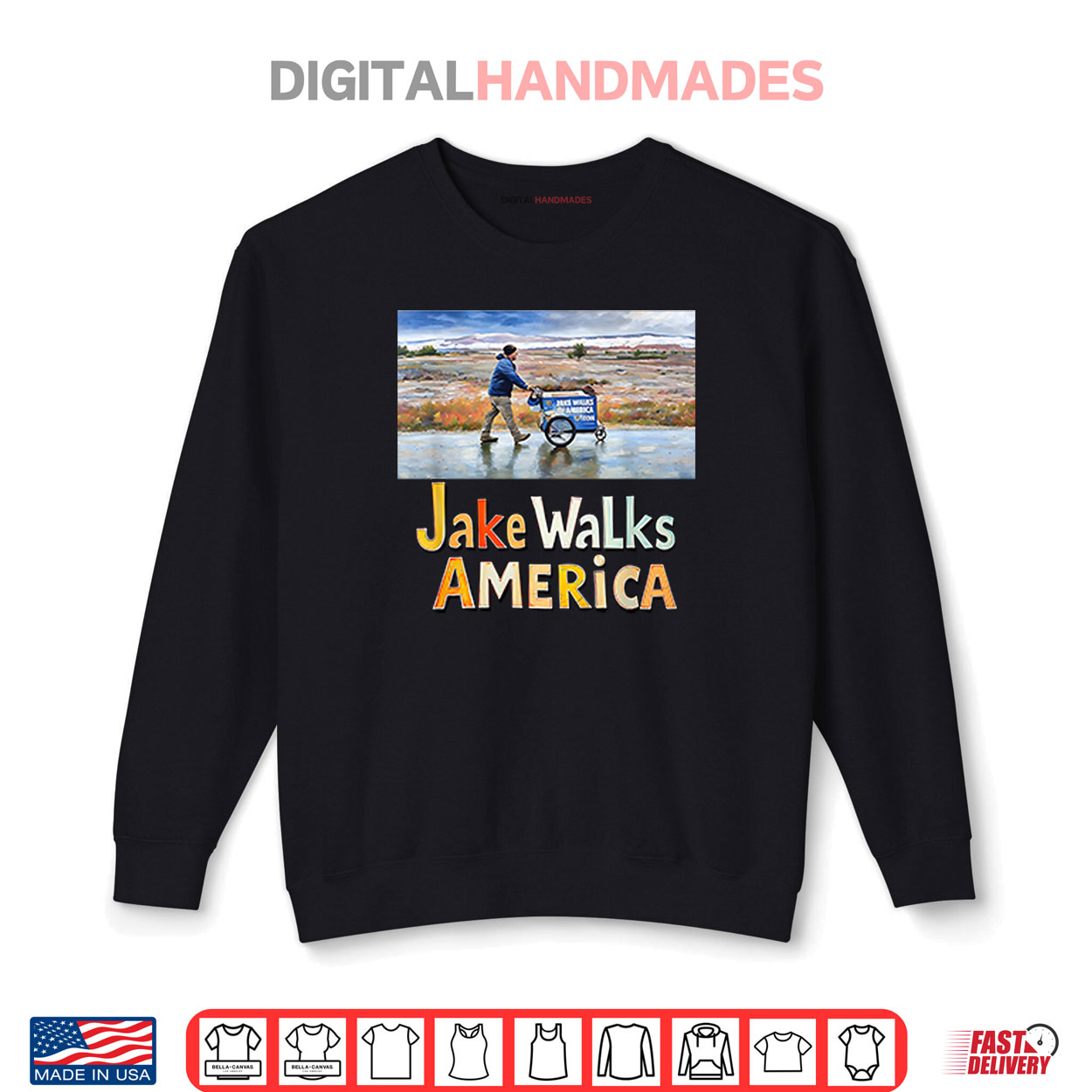 Jake Walks America Shirt Jake Walks America Shirt
