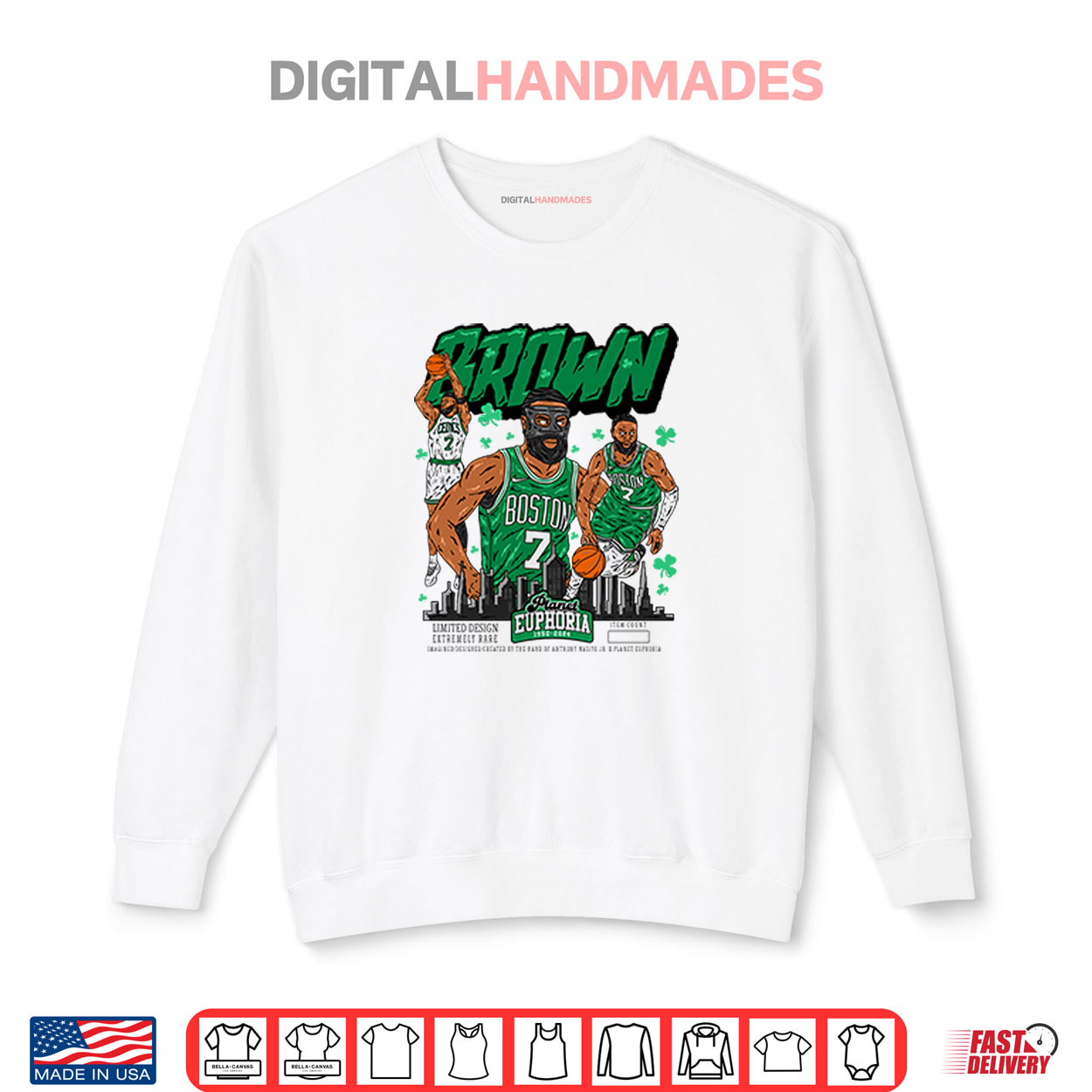 Jaylen Brown Boston Celtics Planet Euphoria Shirt Jaylen Brown Boston Celtics Planet Euphoria Shirt