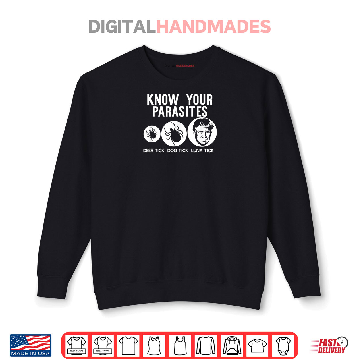 KNOW YOUR PARASITES Anti Trump RESIST Shirt Funny Gift KNOW YOUR PARASITES Anti Trump RESIST Shirt Funny Gift