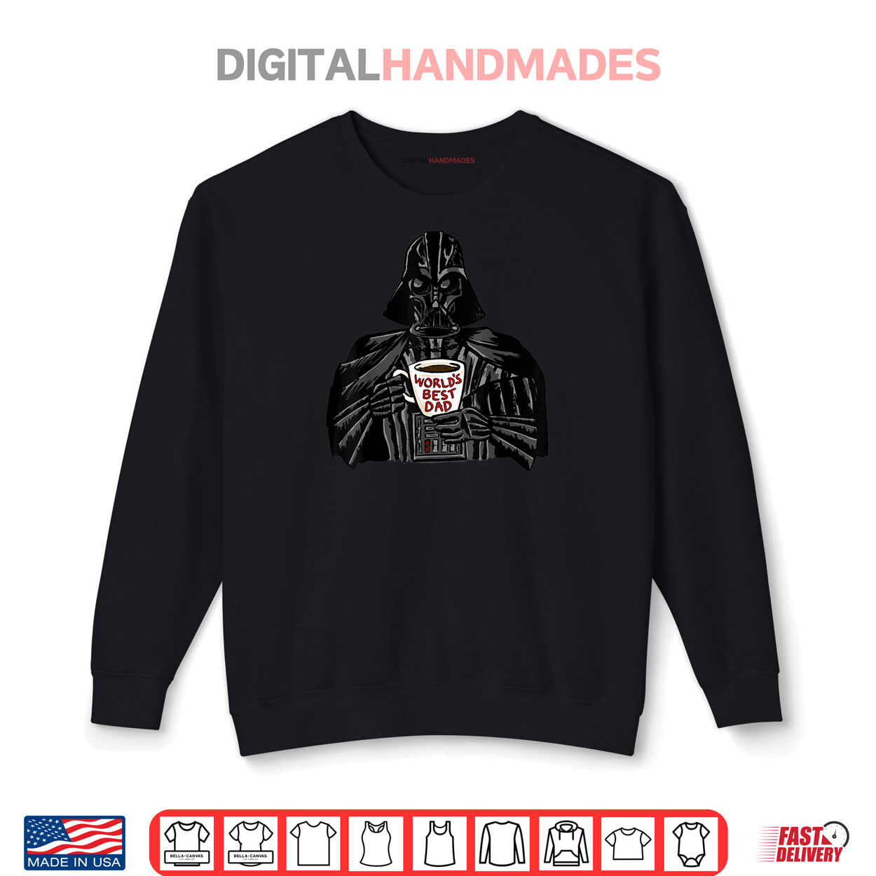 Mens Star Wars Father’s Day Vader World’s Best Dad Shirt Mens Star Wars Father’s Day Vader World’s Best Dad Shirt