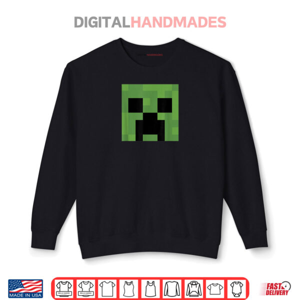 Minecraft Creeper Big Face Shirt 1 Sweatshirt Minecraft Creeper Big Face Shirt
