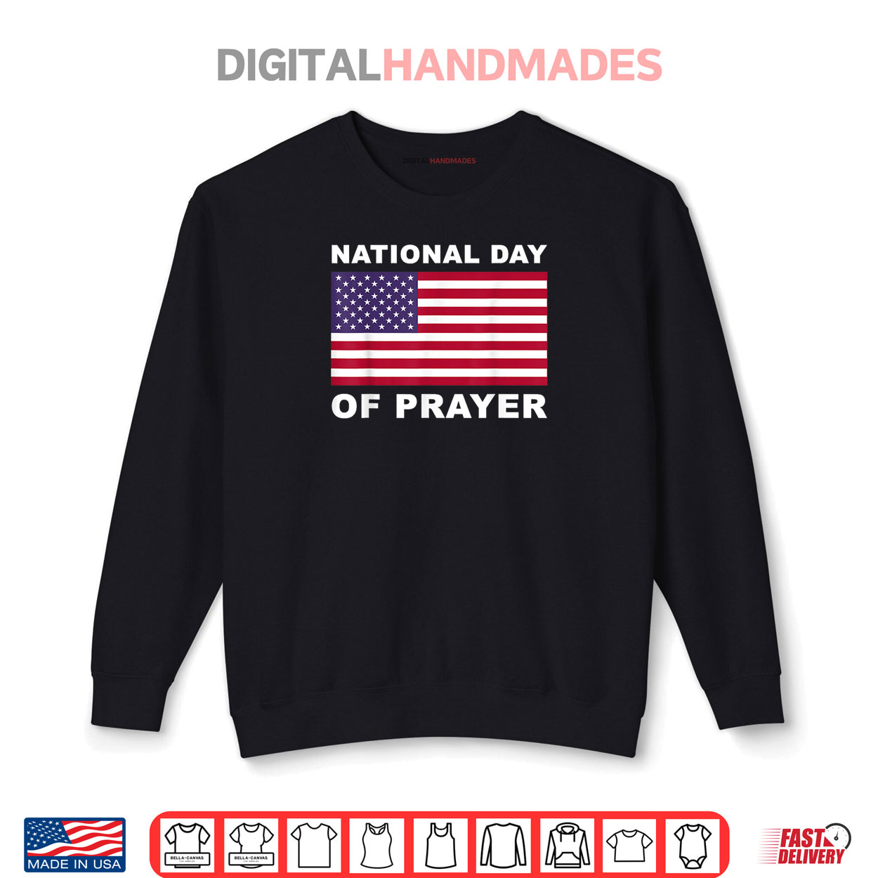 National Day Of Prayer USA Flag Christian Shirt National Day Of Prayer USA Flag Christian Shirt