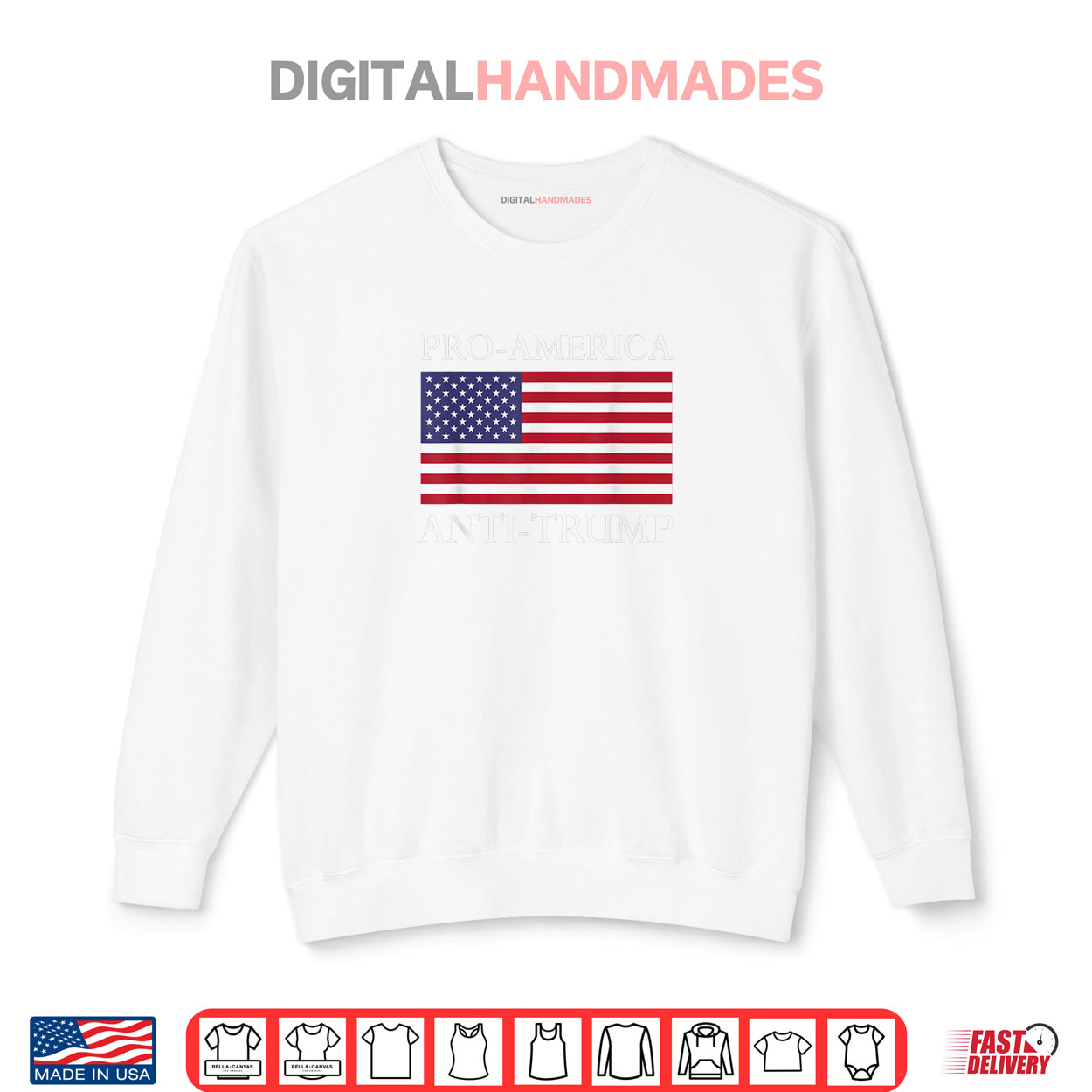 Pro America Anti Trump Shirt American USA Flag Resist Shirt Pro America Anti Trump Shirt American USA Flag Resist Shirt