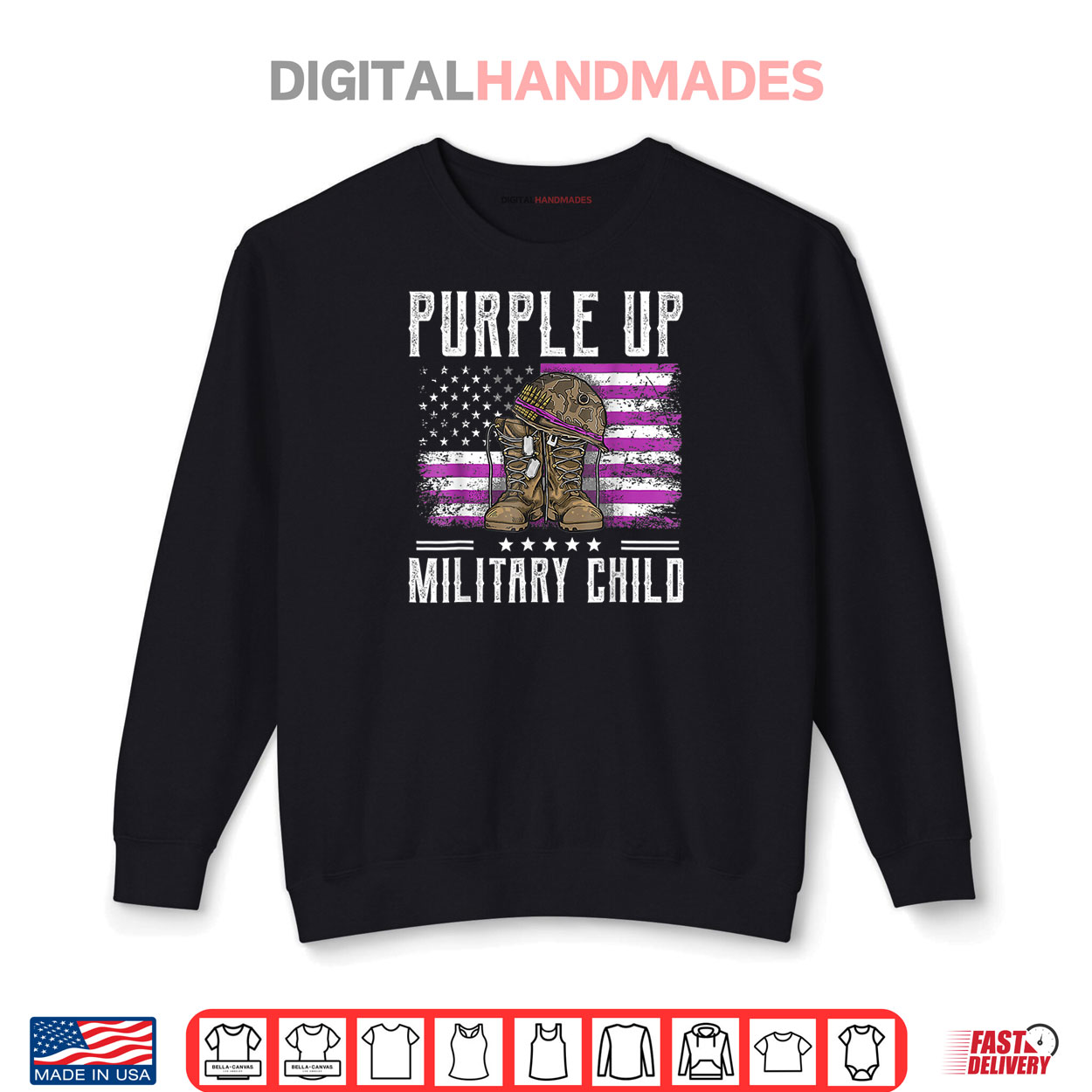 Purple Up For Military Child Flag Military Child Month Shirt Purple Up For Military Child Flag Military Child Month Shirt