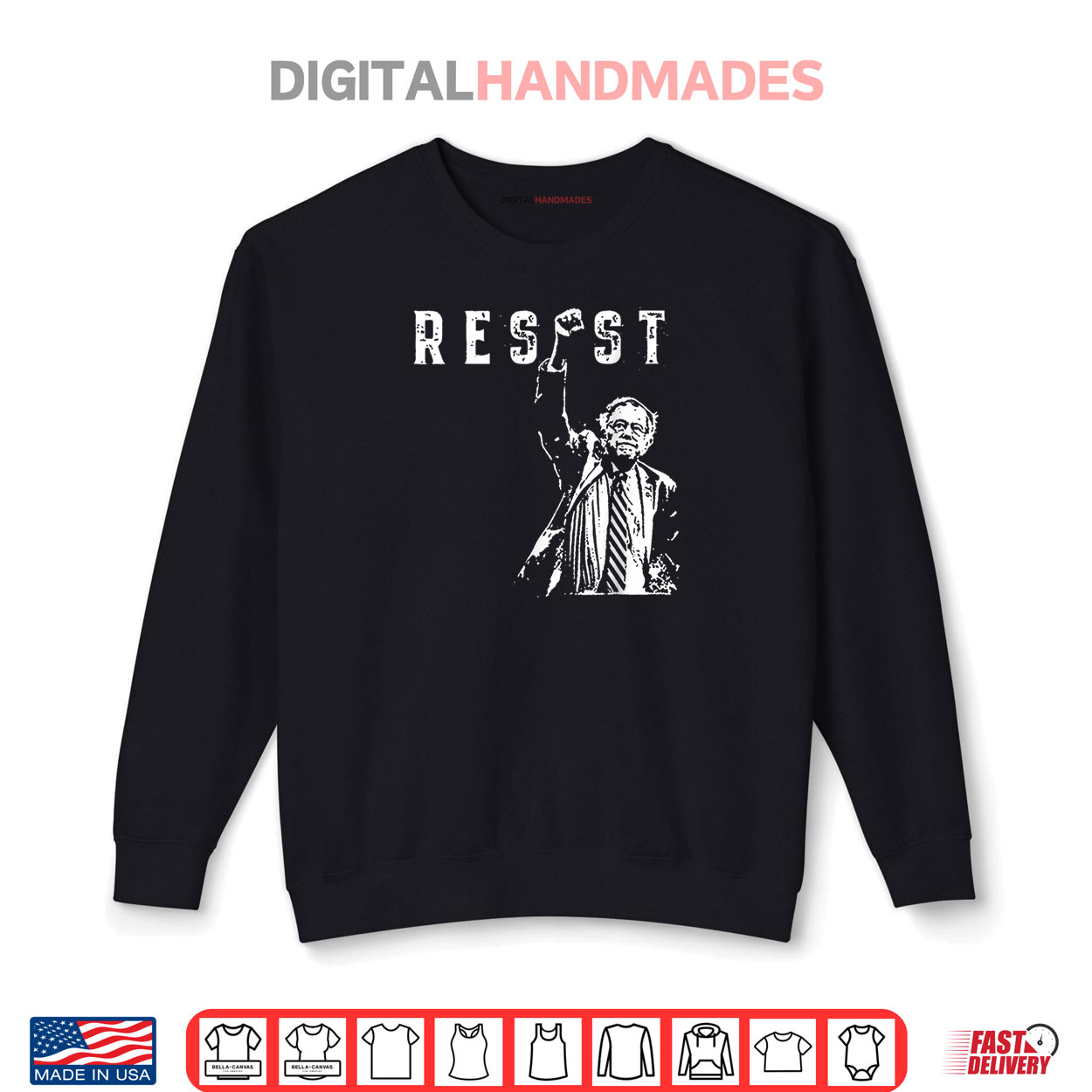 RESIST Bernie Sanders Freedom US National Service Shirt RESIST Bernie Sanders Freedom US National Service Shirt