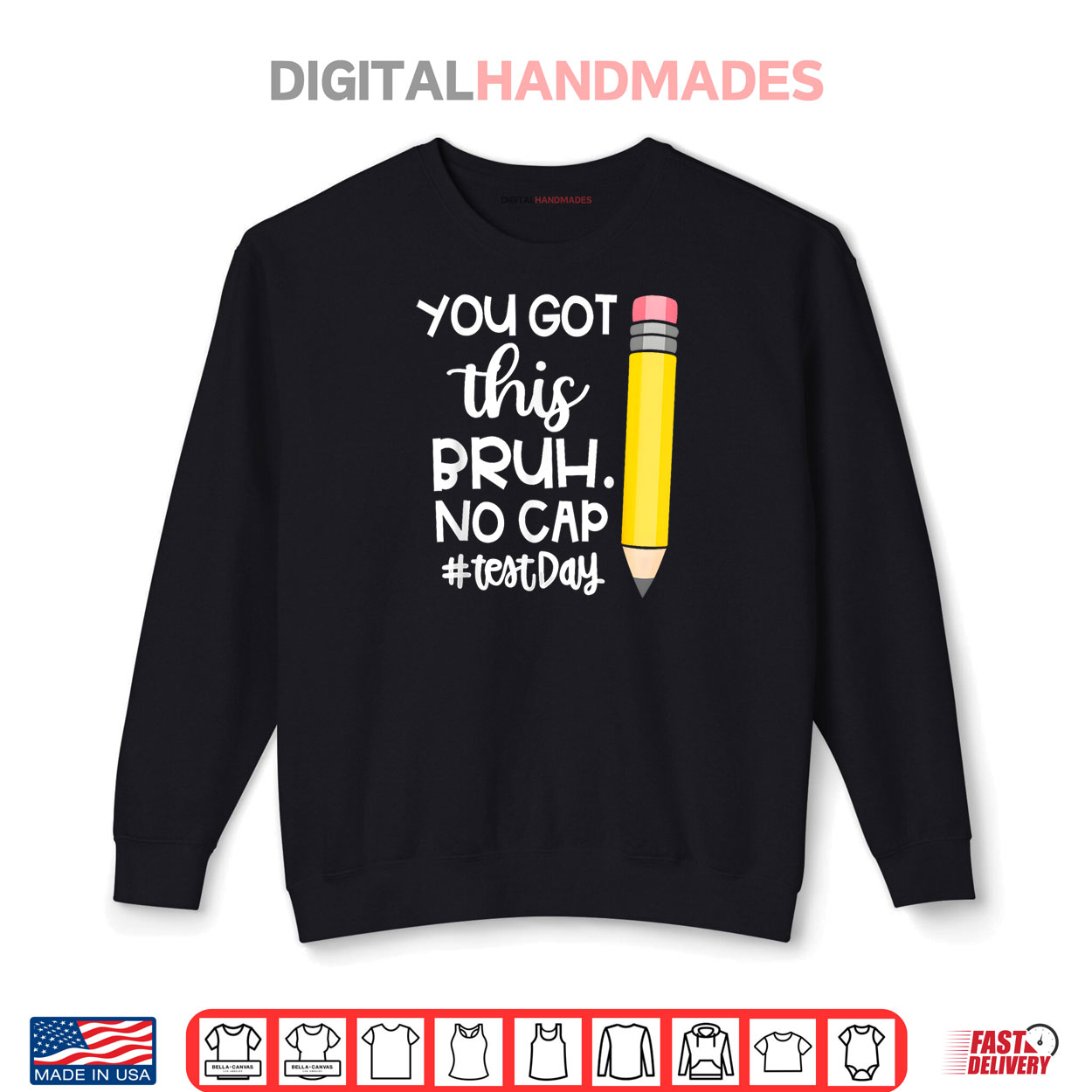 Staar State Testing Day Motivation You Got This Bruh No Cap Shirt Staar State Testing Day Motivation You Got This Bruh No Cap Shirt