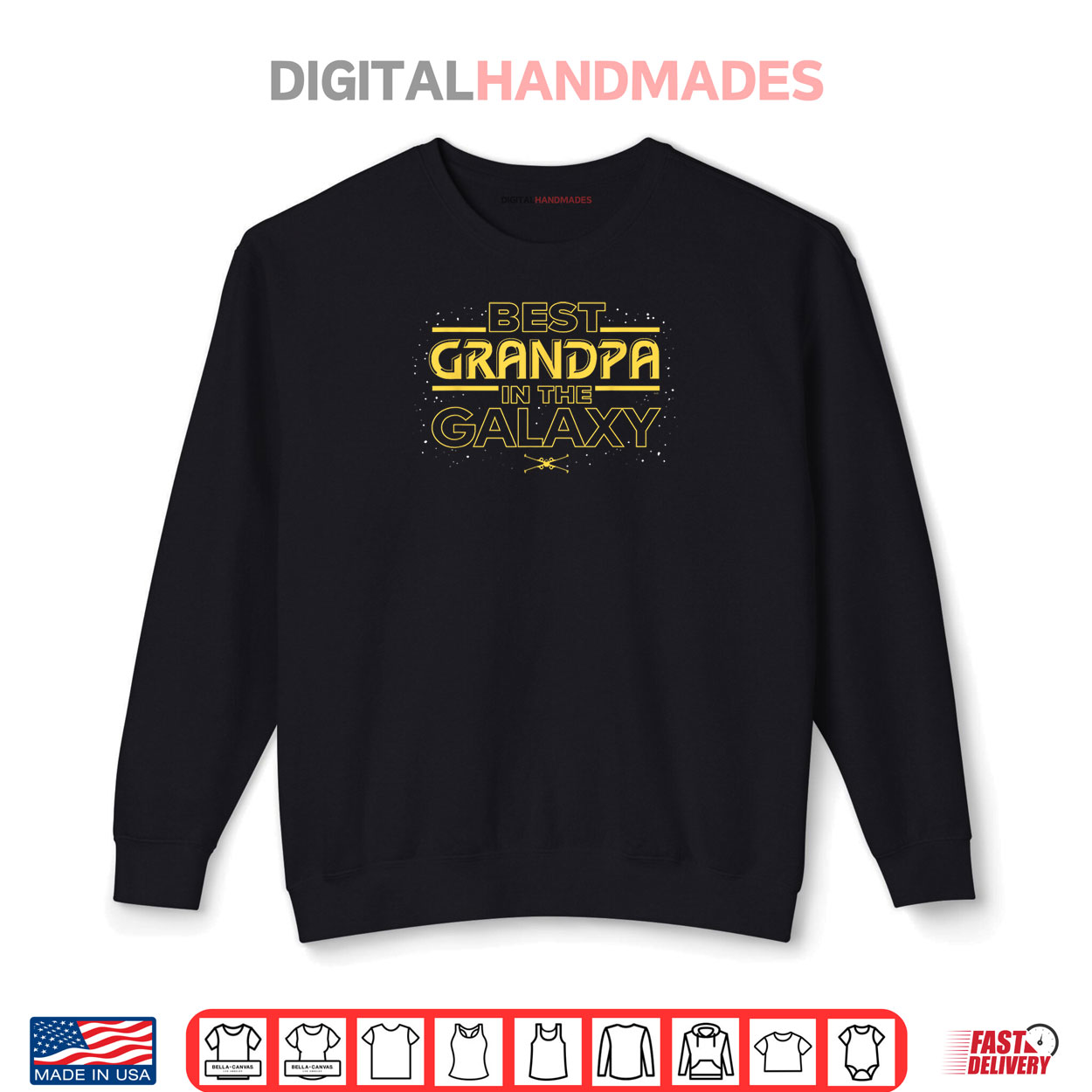 Star Wars Best Grandpa in the Galaxy Birthday Father’s Day Shirt Star Wars Best Grandpa in the Galaxy Birthday Father’s Day Shirt