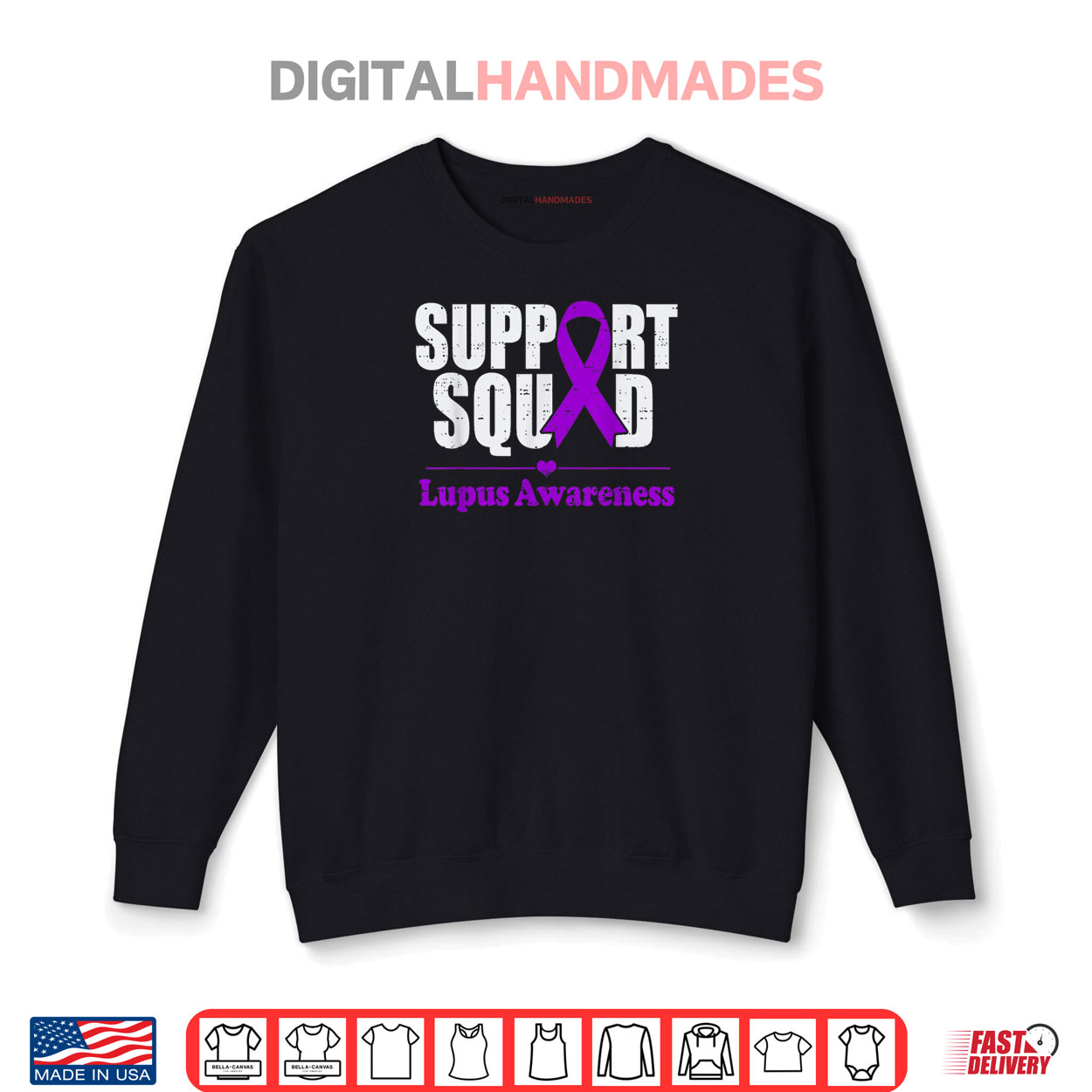 Support Squad Lupus Awareness Purple Autoimmune Disease Shirt Support Squad Lupus Awareness Purple Autoimmune Disease Shirt