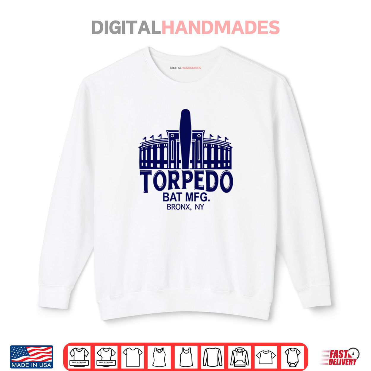 Torpedo Bat MFG Bronx NY Shirt Torpedo Bat MFG Bronx NY Shirt