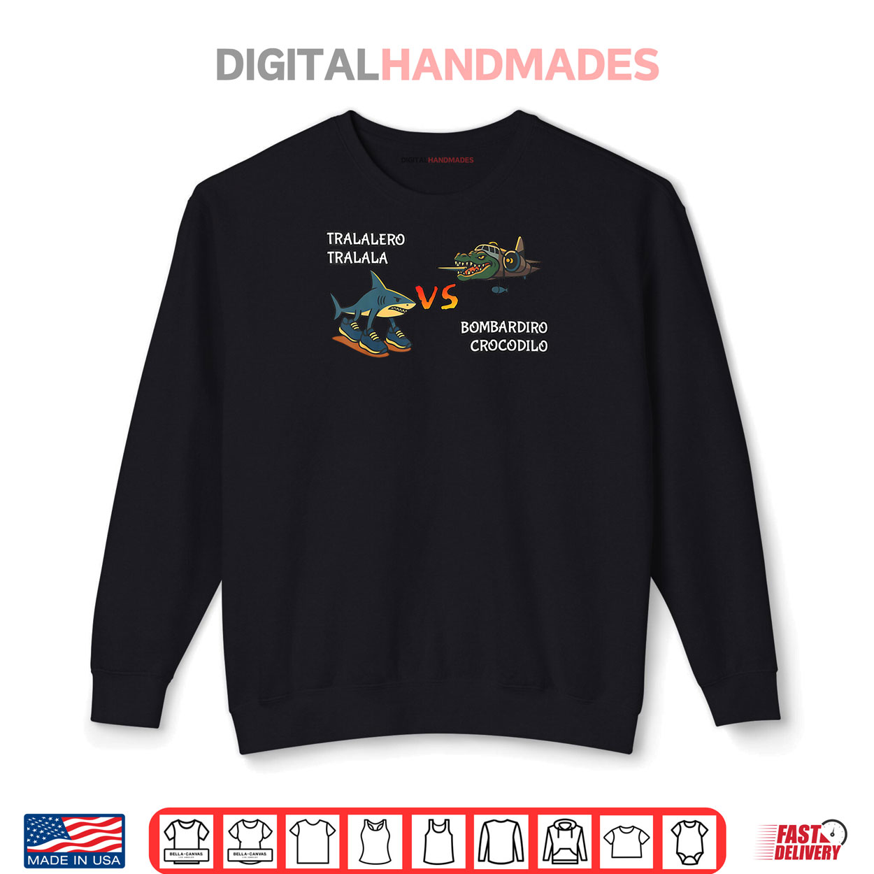 Tralalero Tralala Brainrot Meme Bombardino Crocodilo Italian Shirt Tralalero Tralala Brainrot Meme Bombardino Crocodilo Italian Shirt