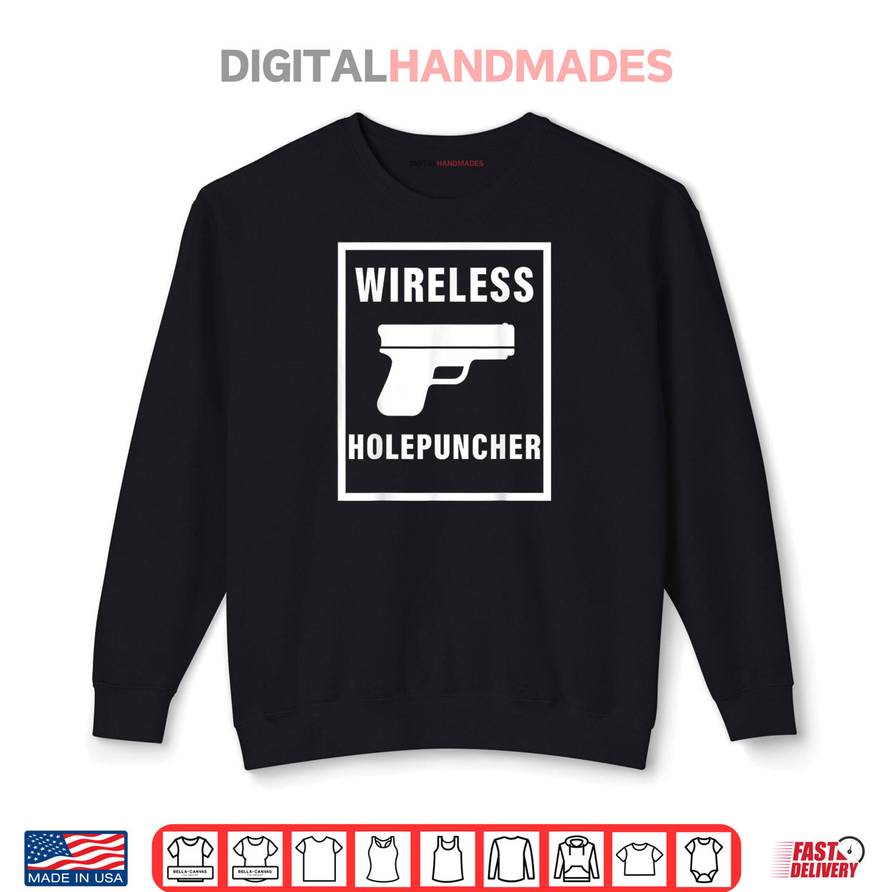 Wireless Holepuncher Shirt Wireless Holepuncher Shirt