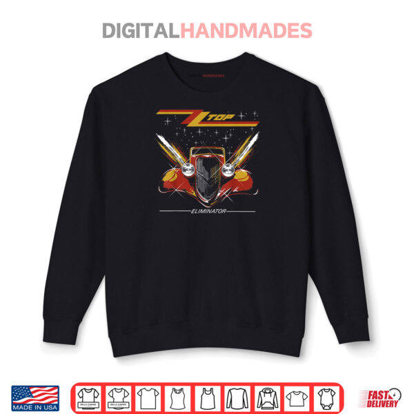 Sweatshirt ZZ Top Eliminator Album Shirt