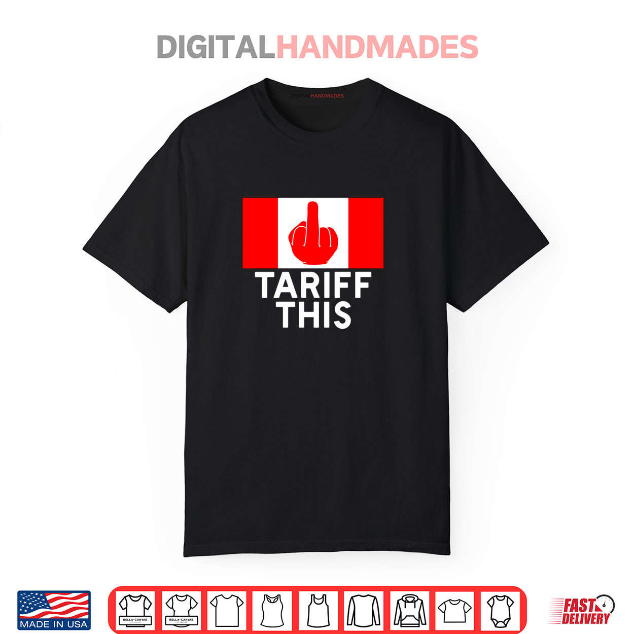 Tariff This Funny Pro Canada Flag for Anti Trump Canadian Shirt Tariff This Funny Pro Canada Flag for Anti Trump Canadian Shirt