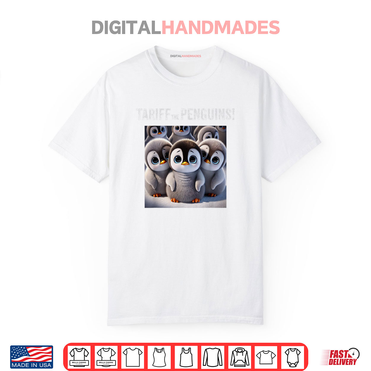 Tariff the Penguins Trump Tariffs Funny Shirt Tariff the Penguins Trump Tariffs Funny Shirt
