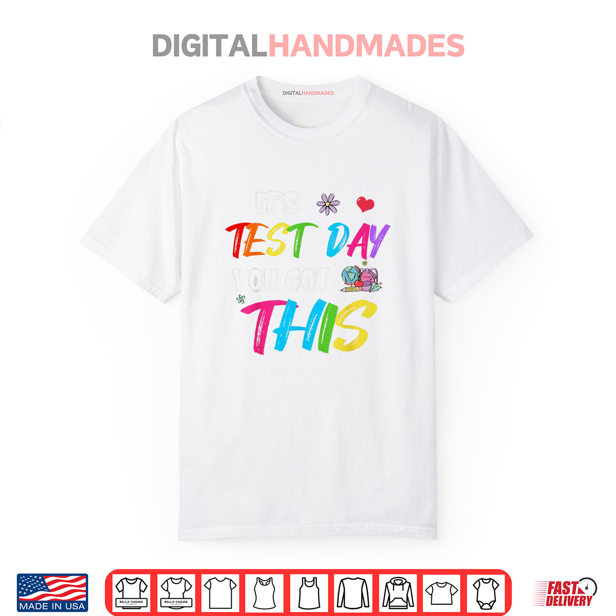 Testing Motivation Student Teacher Its Test Day You Got This Shirt Testing Motivation Student Teacher Its Test Day You Got This Shirt