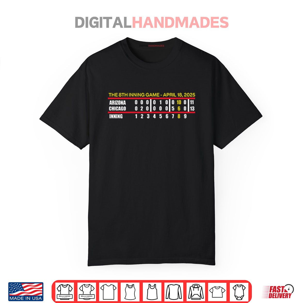 The 8th Inning Game April 18 2025 Chicago Cubs Shirt The 8th Inning Game April 18 2025 Chicago Cubs Shirt