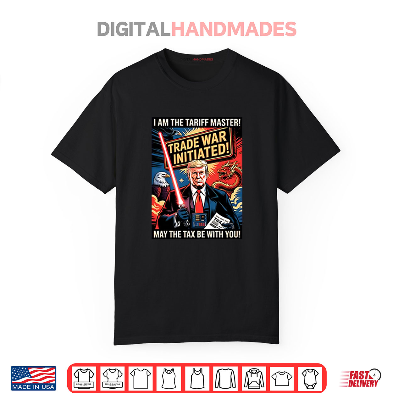 Trump I Am The Tariff Master May The Tax Be With You Shirt Trump I Am The Tariff Master May The Tax Be With You Shirt