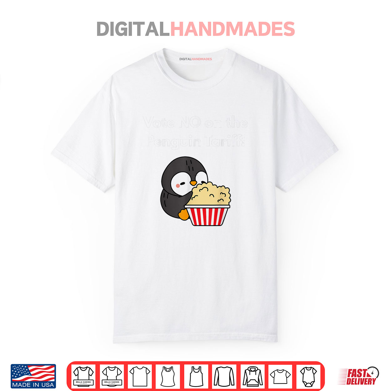 Vote NO On The Penguin Tariff Funny Penguin Shirt Vote NO On The Penguin Tariff Funny Penguin Shirt