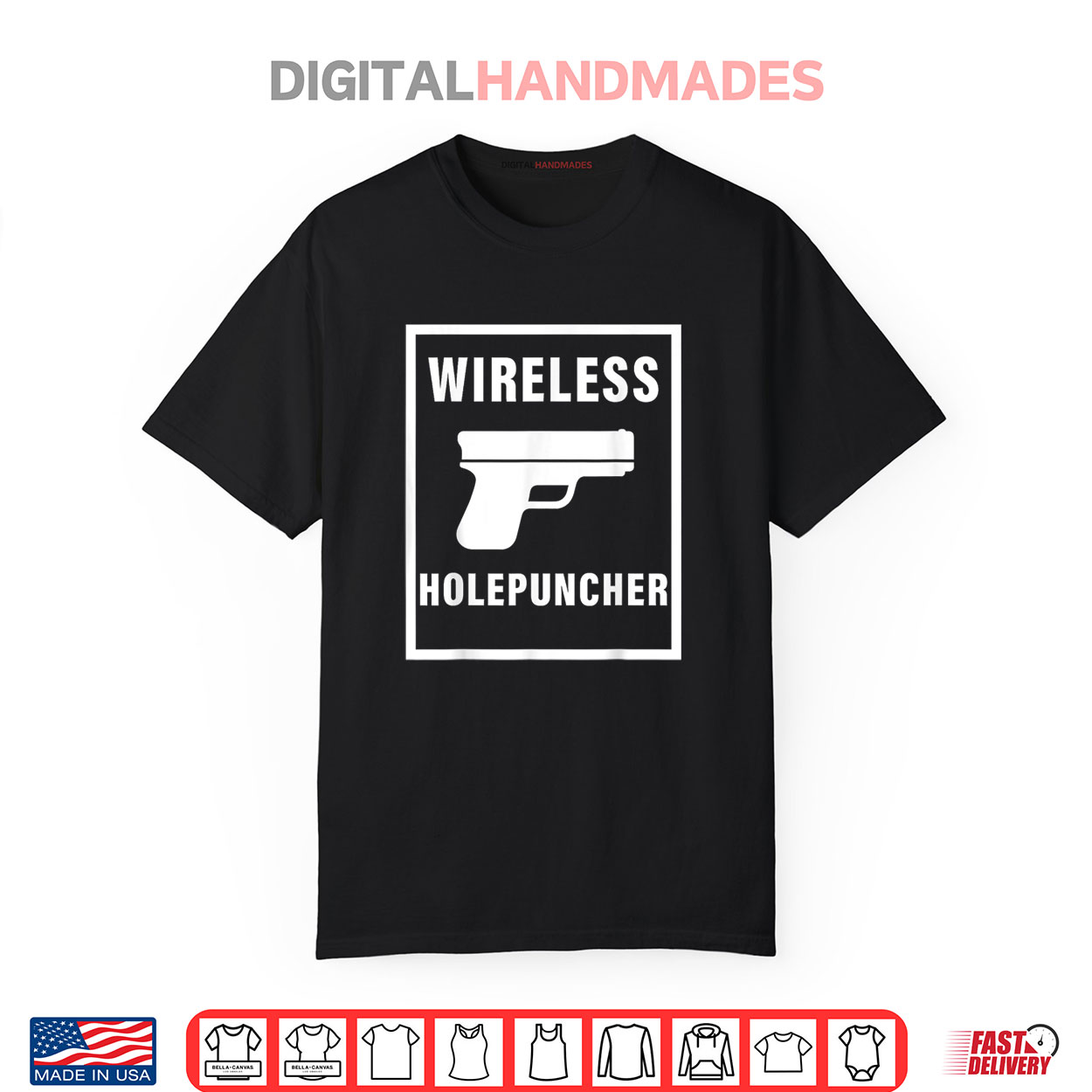 Wireless Holepuncher Shirt Wireless Holepuncher Shirt