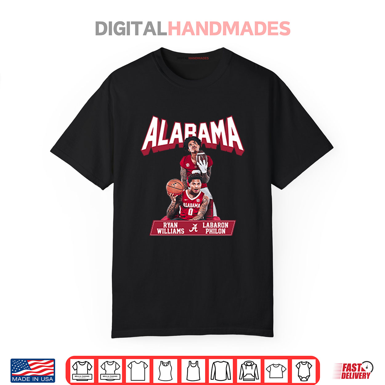 Alabama Ryan Williams And Labaron Philon Shirt Alabama Ryan Williams And Labaron Philon Shirt