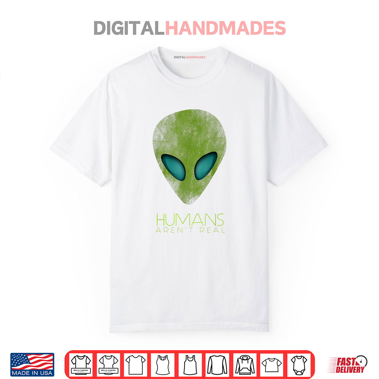 Alien Funny Humans Aren’t Real Cute UFO Shirt Alien Funny Humans Aren’t Real Cute UFO Shirt