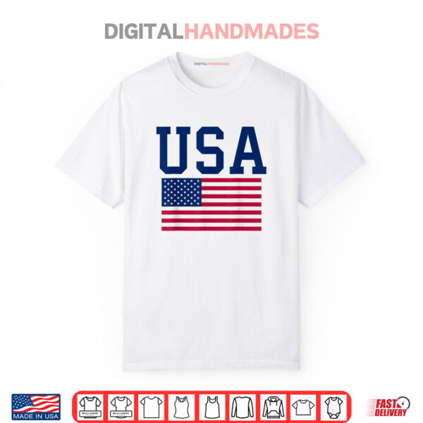 American Flag Patriotic 4th of July Shirt