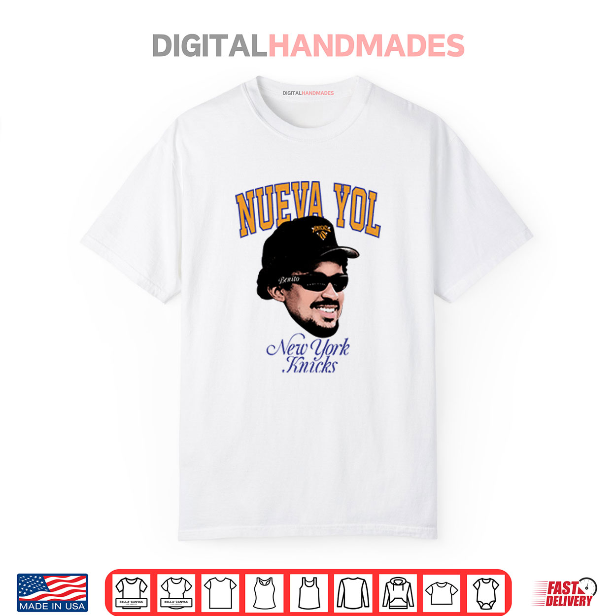 Bad Bunny Nuevayol Knicks Benito Fan New York Knicks Shirt Bad Bunny Nuevayol Knicks Benito Fan New York Knicks Shirt