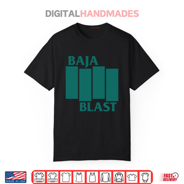 Baja Blast Black Flag Shirt
