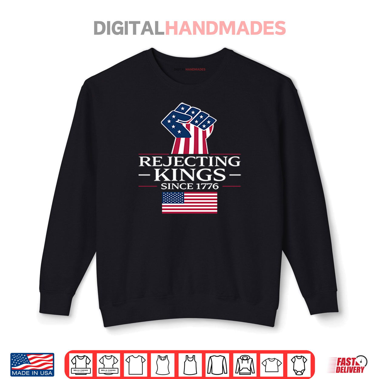 Rejecting Kings Since 1776 Shirt Rejecting Kings Since 1776 Shirt