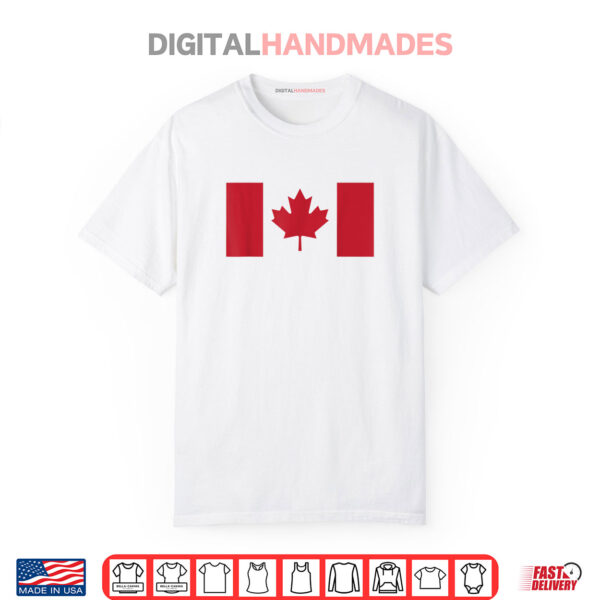 Canadian Flag Shirt Women Men Kids Red Maple Leaf Shirt