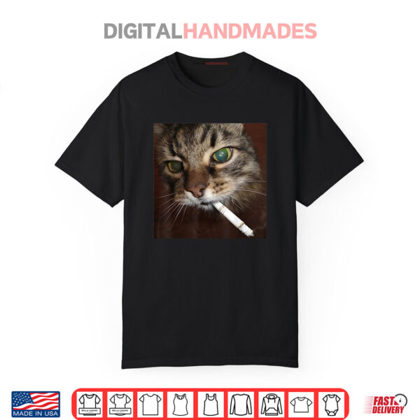 Cat Meme Cat Smoking Cigarette Shirt