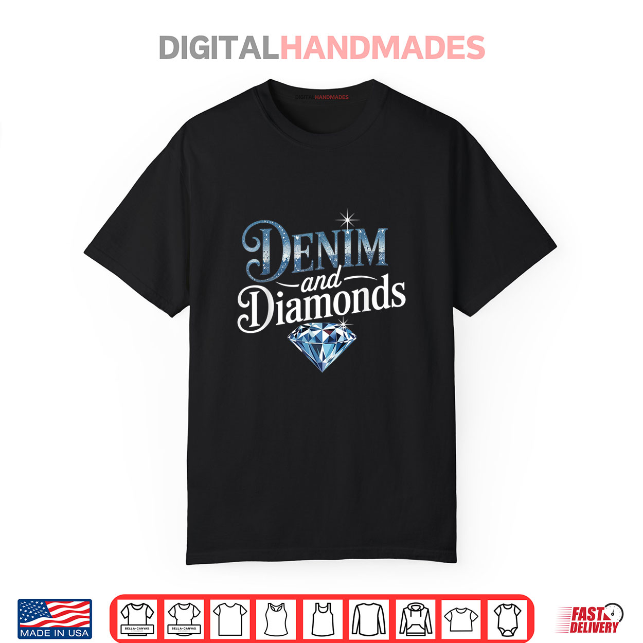Denim And Diamonds Stylish Denim Jeans Shirt Denim And Diamonds Stylish Denim Jeans Shirt
