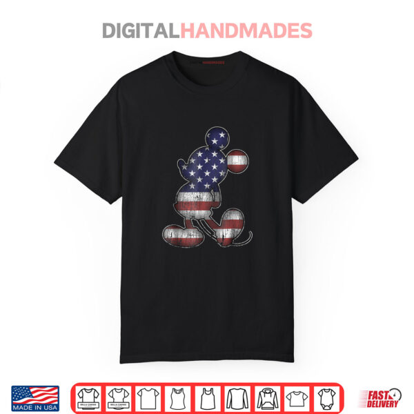 Disney Americana 4th of July Mickey Mouse Shirt