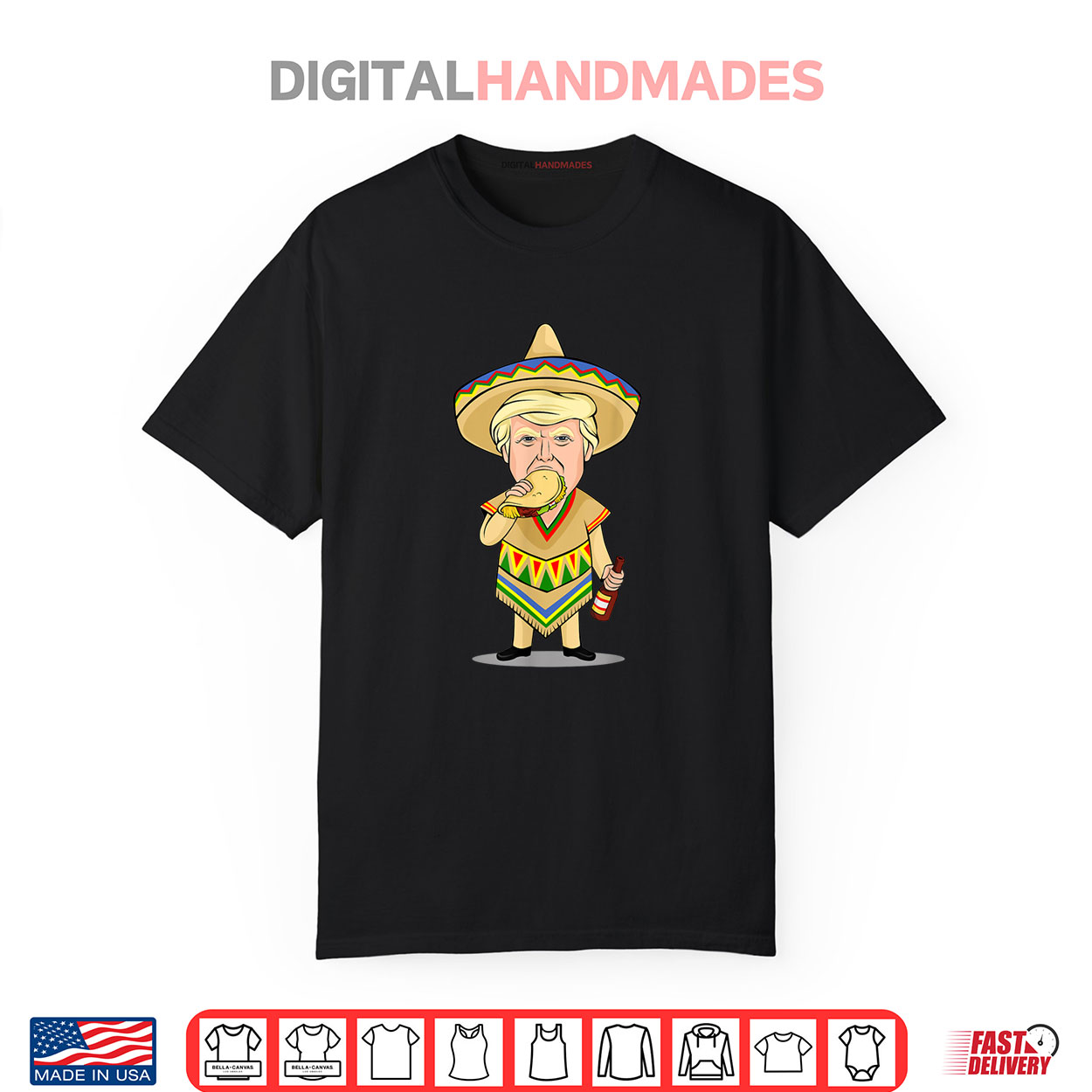 Donald Trump Taco Beer Funny Sombrero Cinco De Mayo Shirt Donald Trump Taco Beer Funny Sombrero Cinco De Mayo Shirt