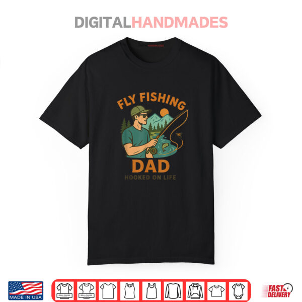 Fly Fishing Dad Gift for Outdoor Fisherman Father’s Day Shirt