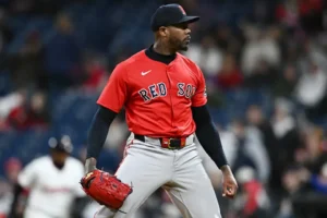 Former Yankees Closer Aroldis Chapman Hits 103.8 MPH in Red Sox Win