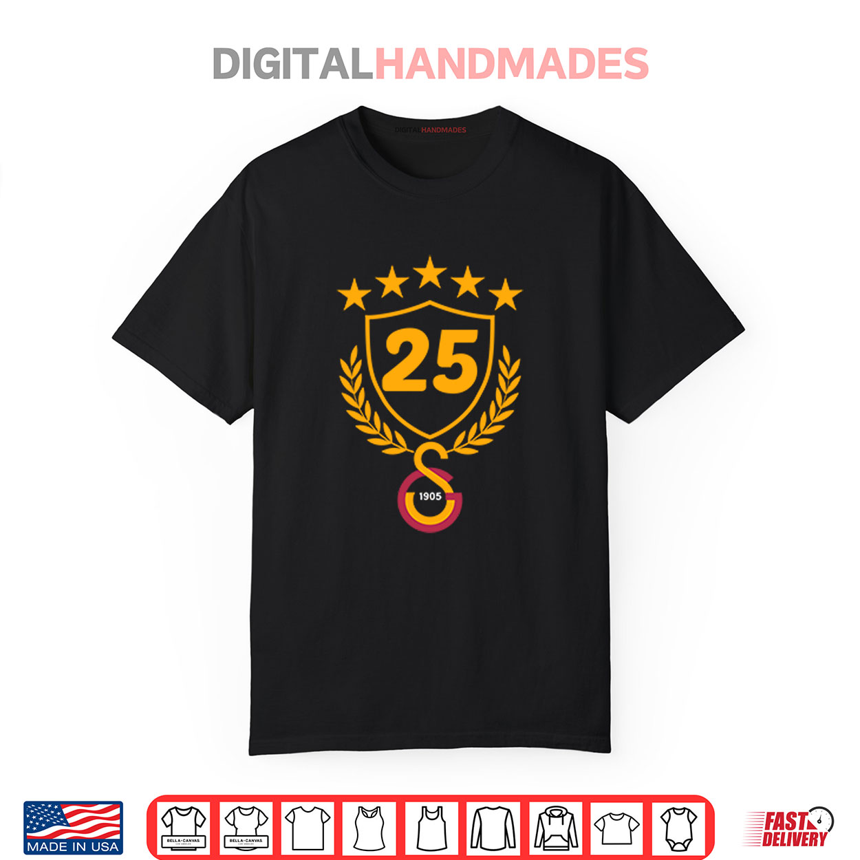Galatasaray 5 Stars Shirt Galatasaray 5 Stars Shirt