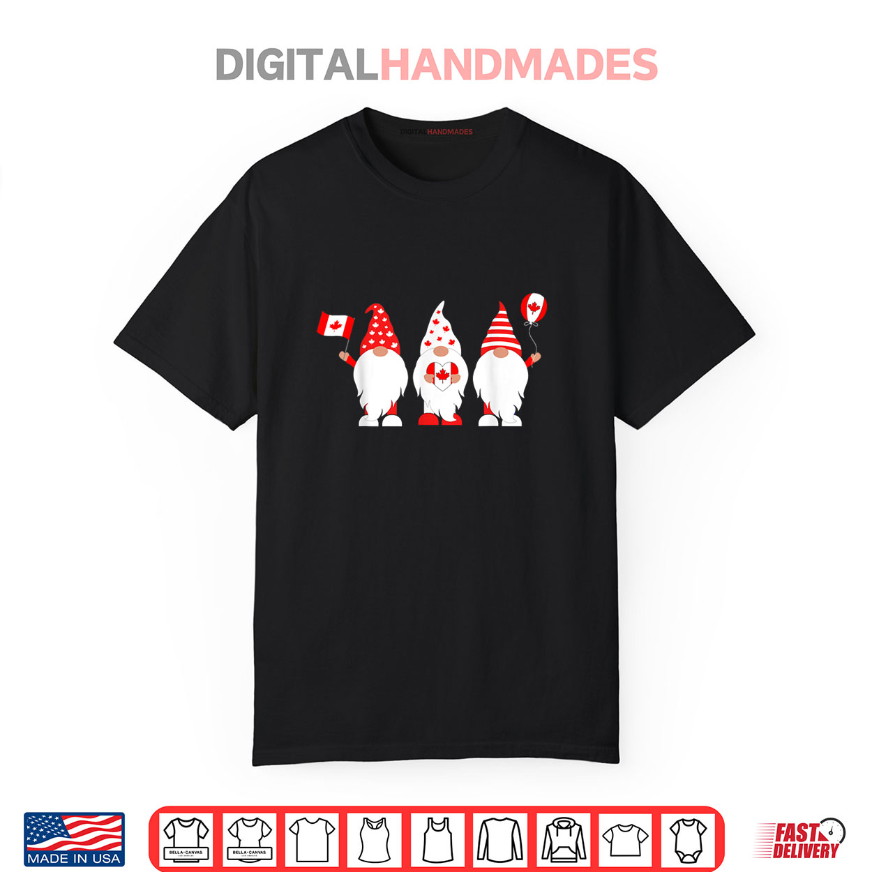 Gnomies Canada Maple Leaf Canadian Flag Canada Day Gnomes Shirt Gnomies Canada Maple Leaf Canadian Flag Canada Day Gnomes Shirt