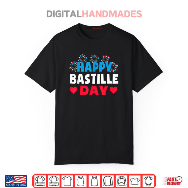 Happy Bastille Day Shirt July 14th France Fête Nationale Shirt