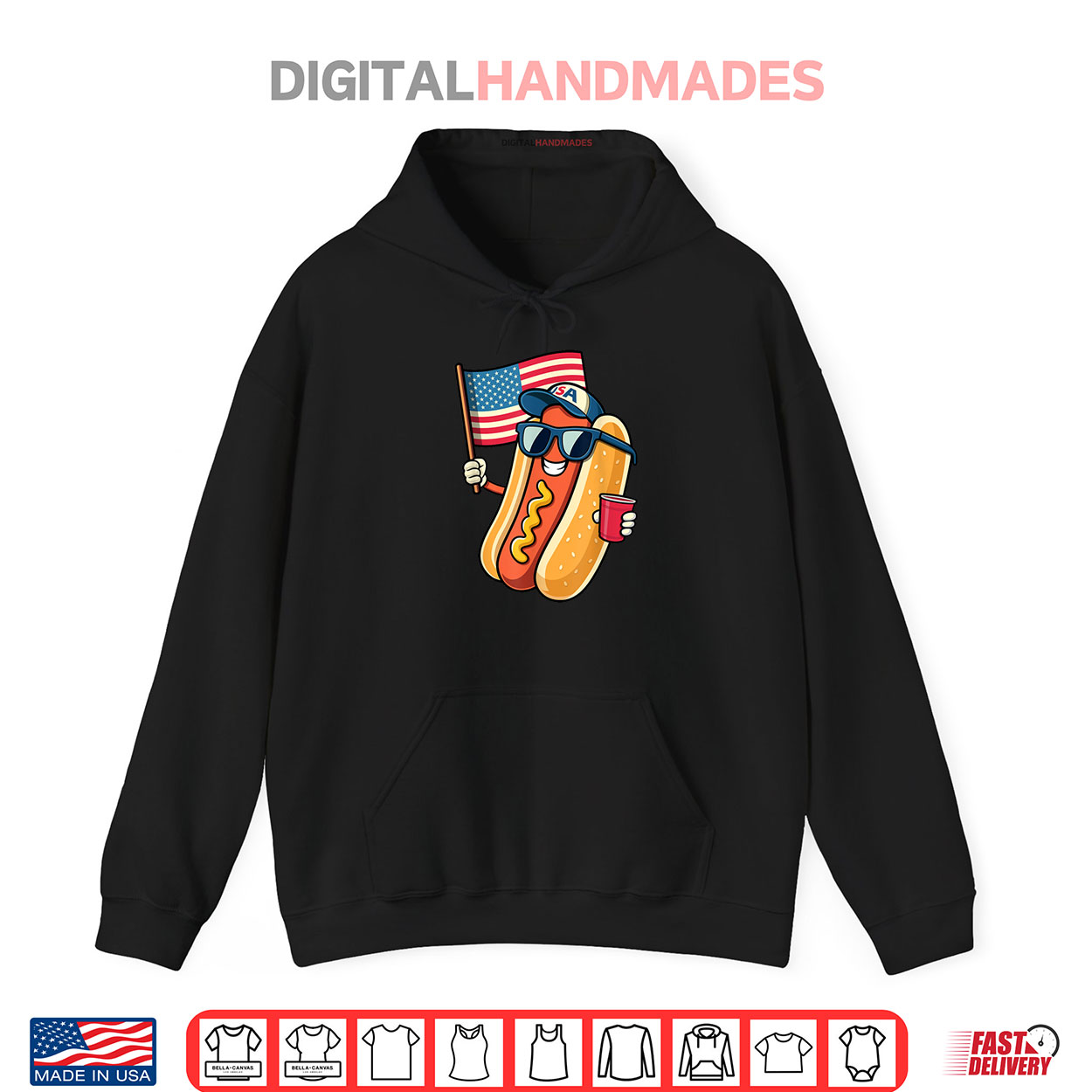 4th of July Hotdog Funny Fourth of July Patriotic USA Flag Shirt 4th of July Hotdog Funny Fourth of July Patriotic USA Flag Shirt