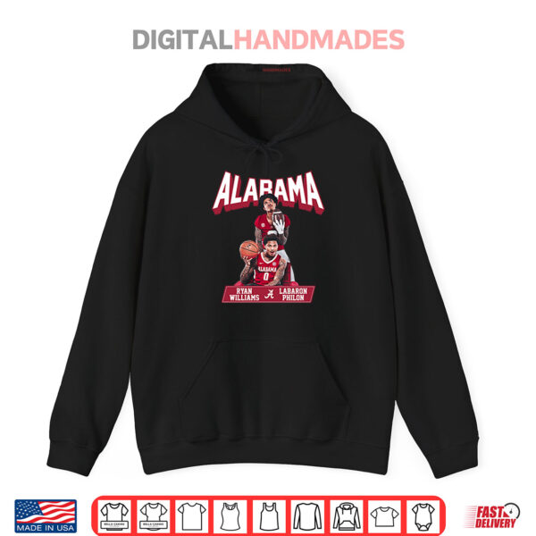 Alabama Ryan Williams And Labaron Philon Shirt 2 Hoodie Alabama Ryan Williams And Labaron Philon Shirt