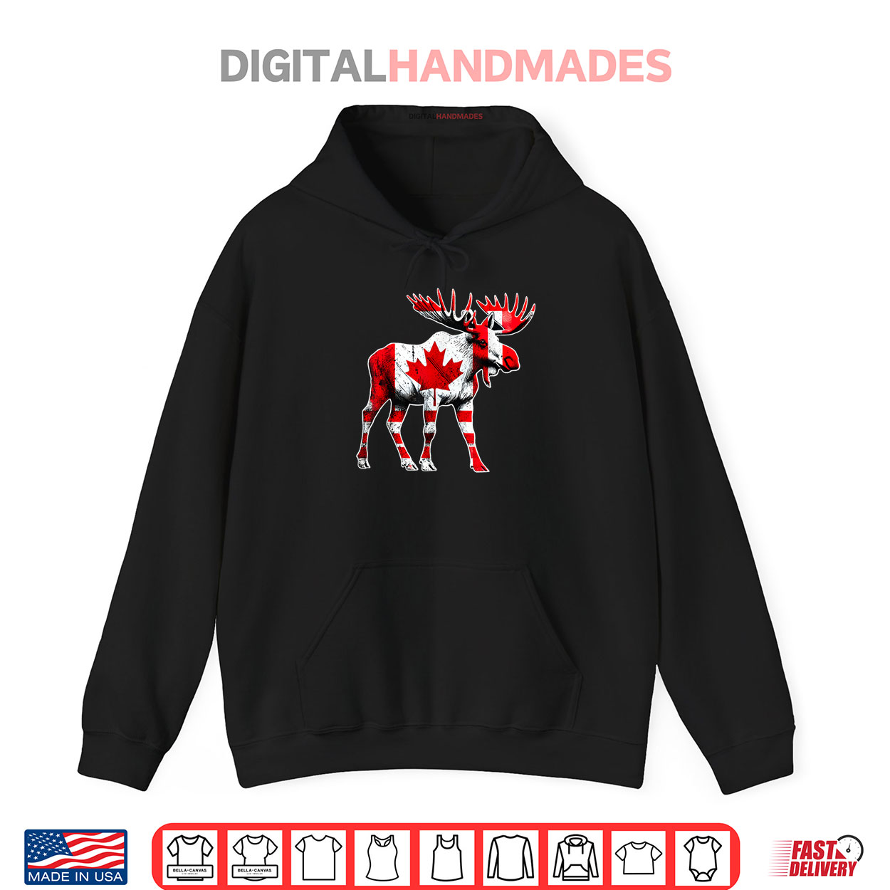 Animal Moose Canadian Flag Maple Leaf Funny Canada Day Proud Shirt Animal Moose Canadian Flag Maple Leaf Funny Canada Day Proud Shirt