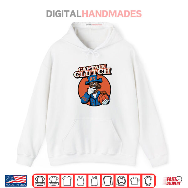 Jalen Brunson Captain Clutch Shirt 2 Hoodie Jalen Brunson Captain Clutch Shirt