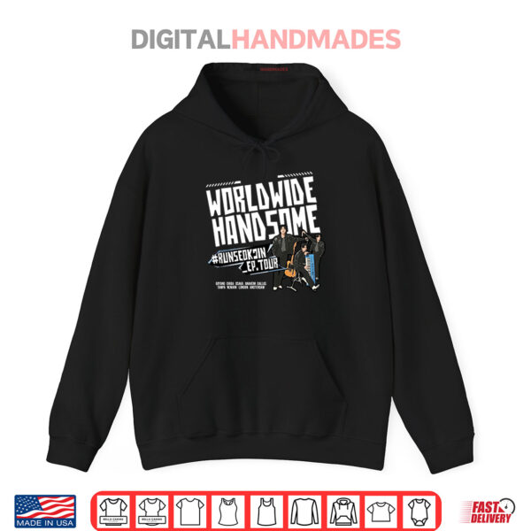 Hoodie Jin BTS Worldwide Handsome Tour Shirt