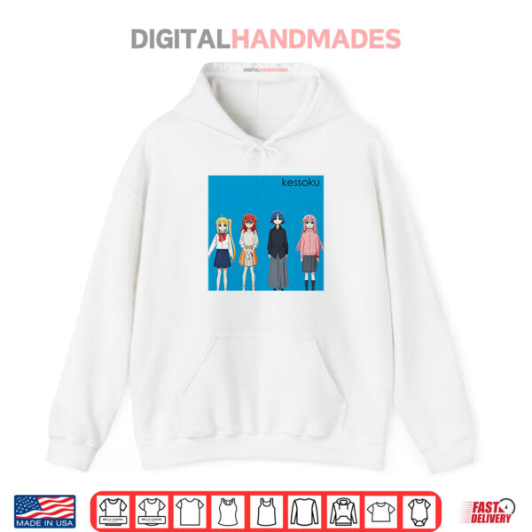 Hoodie Kessoku Band Bocchi The Rock Anime Shirt