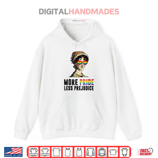 Lgbt Gay Proud Ally Pride Month More Pride Less Prejudice Shirt 2 Hoodie Lgbt Gay Proud Ally Pride Month More Pride Less Prejudice Shirt