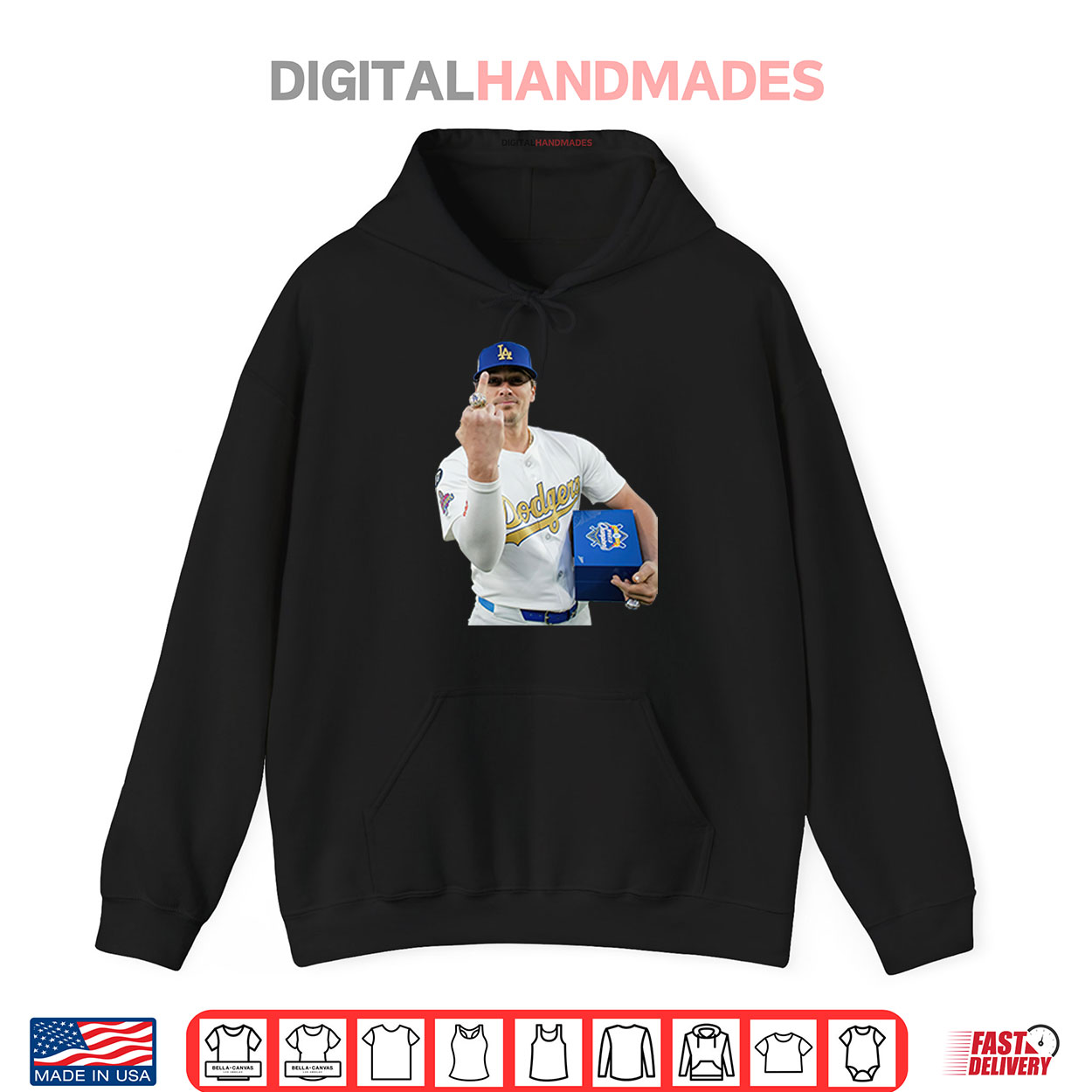 Los Angeles Dodgers Kike Hernandez Ring Middle Finger Shirt Los Angeles Dodgers Kike Hernandez Ring Middle Finger Shirt