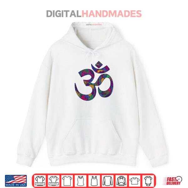 Hoodie Om Symbol Namaste Aum Ohm Hindu Zen Tantra Yoga Shirt