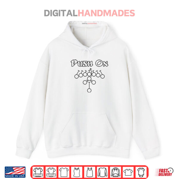 Hoodie Philadelphia Eagles Push On Tush Push Shirt