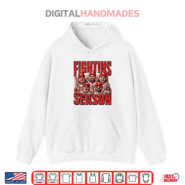 Hoodie Philadelphia Phillies Fightins Season 2025 Phillie IBEW Local 98 Phillie Shirt